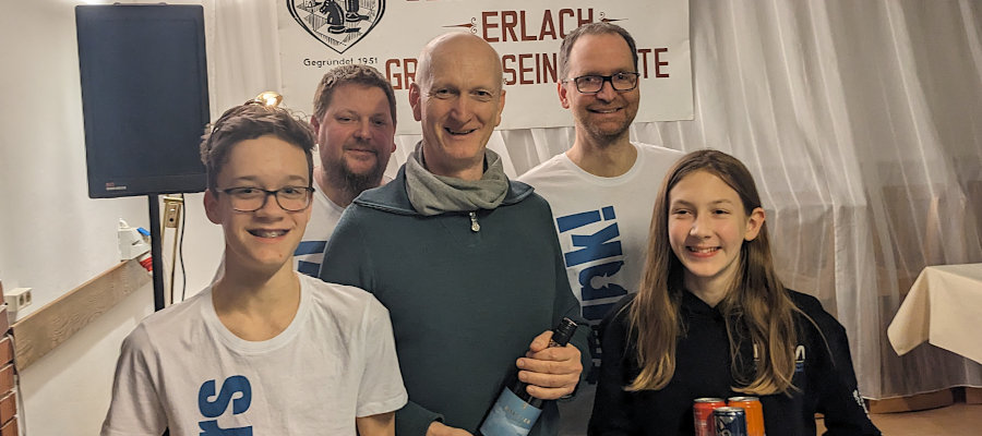 Teilnehmer des Schachklub Bad Sauerbrunn beim Schnellschachturnier in Bad Erlach 19. Jänner 2024